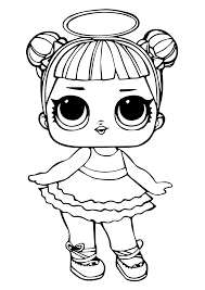 We know what you can do to entertain your child today. Miss Baby Lol Doll Coloring Page Free Printable Coloring Pages For Kids