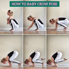 How To Do Baby Crow Pose Or Bala Kakasana Yoga Poses Vinyasa Yoga Ashtanga Yoga