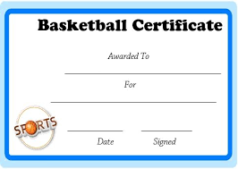 Microsoft Word Basketball Certificate Template Certificate Templates Good Essay Resume Template Free