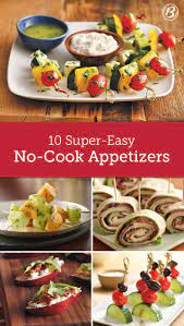 Appetizer Recipes No Cook Appetizers Appetizers Easy Appetizers Easy Finger Food
