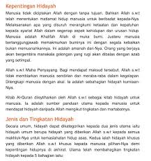 Allâh subhanahu wa ta'ala telah menciptakan manusia dari suatu ketiadaan menjadi suatu bentuk wujud nyata nan bagus elok rupa dan parasnya. Hidayah Milik Allah Tingkatan 4 Malayfuad