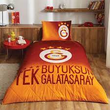 tac lisansli galatasaray 4 yildiz yatak ortusu seti nevresim takimlari nevresim yatak