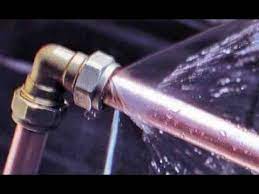 If water seeps through the connection while the hose is running, replace the rubber hose gasket and check to see all connections are tight. How To Fix A Leaking Copper Pipe Compression Fitting Youtube