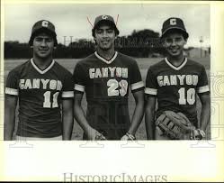 1984 Press Photo Paul Chapa, New Braunfels Canyon High School Baseball  Player