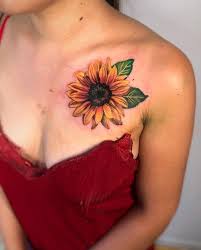 Celebrate The Beauty Of Nature With These Inspirational Sunflower Tattoos Kickass Th Sunflower Tattoo Sleeve Sunflower Tattoo Thigh Sunflower Tattoo Shoulder