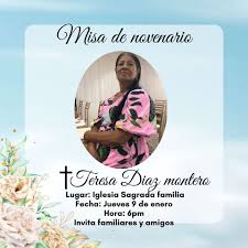 Misa de novenario de la finada...