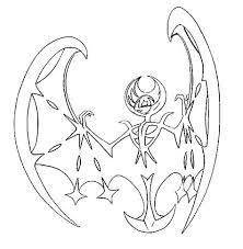 It is said to live in another world. Lycanroc Sun Coloring Page