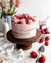 Most basic cake recipes will have: Easy Homemade Vegan Strawberry Cake Gluten Free The Banana Diaries