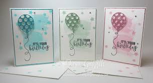 Choose a birthday template or start from scratch. Balloon Adventure Birthday Card Video Dawn S Stamping Thoughts