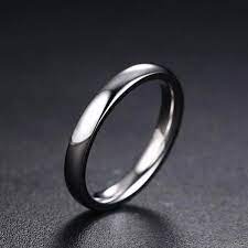 Italo Simple Concave Design Titanium Steel Men S Wedding Band Mens Wedding Rings Mens Wedding Bands Titanium Wedding Band Mens