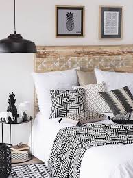 Deco Ethnique Scandinave Blanc Noir Beige Bois Decoration Chambre Skandinavskij Stil Spalnya S Izobrazheniyami Kvartirnye Idei Belye Interery Uyutnyj Dom