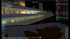 roblox titanic new sinking mode (2012