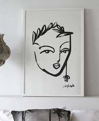Jai Vasicek Mina Limited Edition Print Limited Edition Prints Creative Art Artist Bedroom