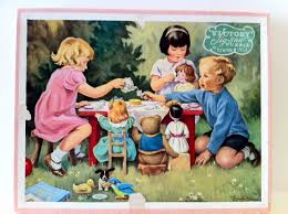 While we receive compensation when you cl. Victory Vintage Jigsaw Puzzle Children S Tea Party 100 Piece Jigsaw Puzzles Childrens Tea Party Childrens Tea