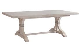 Barclay Butera Oceanfront Extension Dining Table Whitewash One Kings Lane In 2020 Rectangular Dining Table Extension Dining Table Dining Table