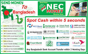 Nec Money Always Provides The Best Fast And Easy Way To Send Money World Wide Spot Cash Within 5 Seconds In Send Money Instant Cash Money Transfer
