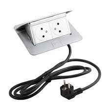 Available in 3, 4, 6 and 8 module units. Legrand Pop Up V2 2 X Electric Socket 230 V Aluminium Demos Trade A S