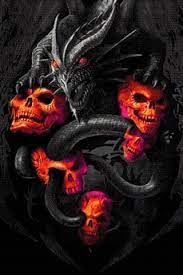 Skulls And Dragons Wallpapers Funny Paintings Skull Wallpaper Skull Couple Tattoo