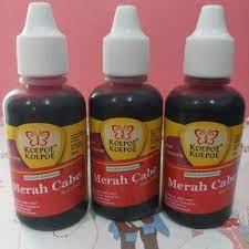 Maybe you would like to learn more about one of these? Pewarna Makanan Merah Cabe Koepoe Koepoe 30ml Shopee Indonesia