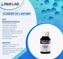 R&M - El Cloruro de Lantano (LaCl₃) es un reactivo químico ...