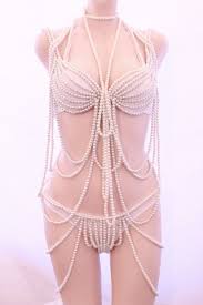 Made To Order Burlesque Movie Christina Aguilera White Pearl Bra And Panty Showgirl Custom Costume 425 00 Via Burlesque Outfit Fashion Burlesque Costumes