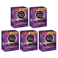 Nescafé taster's choice 100% colombian is made from 100% arabica beans from colombia. Nescafe Taster S Choice 100 Colombian Instant Coffee Packets 1 02 Oz 16 Count Pack Of 5 Buy Online In India At Desertcart In Productid 55314483