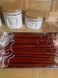 Img Venison Snack Sticks Deer Meat Recipes Deer Recipes