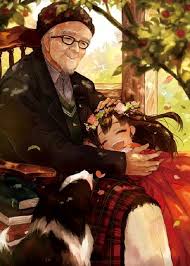احله شعور الله يرحم جدي وجدتي Anime People Drawings Long Hair Styles Girls Cartoon Art