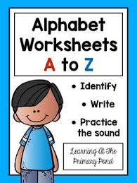 Alphabet worksheets a z pdf formatted for kindergarten and beginning readers. Alphabet Worksheets A Z Teachers Pay Teachers