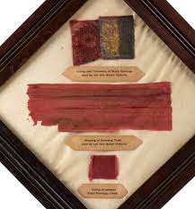 Fabric samples from Queen Victoria's ...