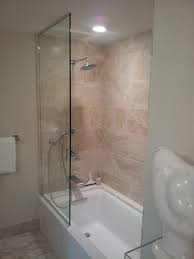 Frameless Splash Guard Frameless Shower Enclosures Custom Shower Doors Shower Enclosure