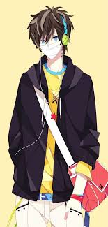 Eye color black blue brown green gray orange purple red white yellow pink blue / green not visible. Anime 1171414 Anime Boy Blue Eyes Anime Boy And Anine Boy Brown Hair On Favim Com