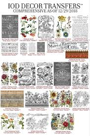 Decor Transfers Iron Orchid Designs Decoupage Furniture Shabby Chic Furniture