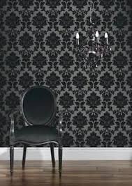Black And Silver Wallpaper Bedroom Classics Regency Damask Wallpaper Black And Silver Black Wallpaper Bedroom Silver Wallpaper Living Room Damask Wallpaper