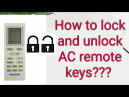 If the lock symbol doesn't show anymore, you managed to unlock voltas ac remote. How To Lock And Unlock Voltas Ac Remote Lock Keys Of Ac Remote Split Ac Remote Lock And Unlock Youtube