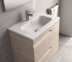 Bathroom vanities, modern bathroom vanities Frontline Royo Vitale Slimline 2 Drawer Wall Hung Vanity Unit With Basin Wall Hung Vanity Vanity Units Basin Vanity Unit