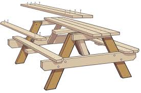 You want the yard to remain open so kids can move around and play. How To Build A Classic Picnic Table With Benches This Old House