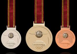 Gold medals are not all made of gold. Olympic Medals Alexandria 2020 Emblem Gold Lanyard Design Silver Bronze Olympics Egypt Imagery Graphic Symbolism San Bronze Olympic Medals Medals