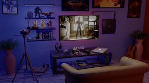 Gaming computer setup best gaming setup gamer setup gaming pcs gaming room setup pc setup gaming router computer desks purple games. Artstation Gaming Room Setup Absolute Graphix