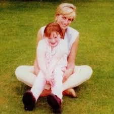 The princess had been killed. Princessdiana Princessofwales Holding Tonyblair S Daughter Princess Diana Pictures Princess Diana Diana Son