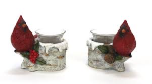 Cardinal Candle Holder Item 501167 The Christmas Mouse
