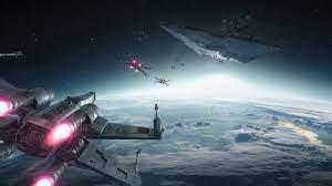 Had Some Fun Painting Over These Frostbite Engine Screenshots For The Vr Mission Loading Screens Star Wars Ships Star Wars Concept Art Star Wars Rpg