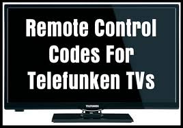 Jun 21, 2020 · how to open service menu on sansui tv and how to unlock keys lock and factory reset on sansui tv and lcd tv.details:in this video complete information and de. Remote Control Codes For Telefunken Tvs Codes For Universal Remotes