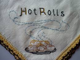 The search of embroidery patterns, cross. Bread Basket Liner Hand Embroidered Linen Bread Cloth Hot Rolls Yellow Black Trim Hand Embroidered Crochet Fabric Hand Crochet
