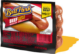 beef hot dogs ball park brand