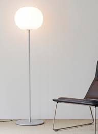 Part of the wider glo ball collection including floor lamps, ceiling and wall lights, designed. Flos White Glo Ball Floor Lamp By Flos Lighting Stardust