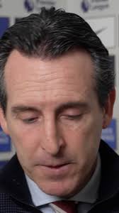 Unai Emery’s reaction to our defeat against Liverpool 🗣️