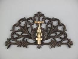 Zierrosette Wasseranschluss Messing Wasserhahn Haus Garten Gusseisen 326 046rb Jugendstil Rosetten Rustikal
