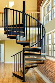 The Downtown Extra Spindle Spiral Staircase Paragon Stairs Stairs Modern Staircase Staircase Design