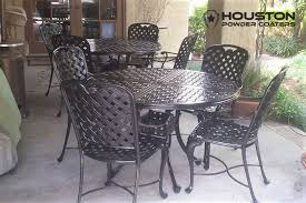 Start to finish 1 hr. Outdoor Patio Furniture Refinishing In Houston Experience Matters Houston Powder Coaters Powder Coating Specialists